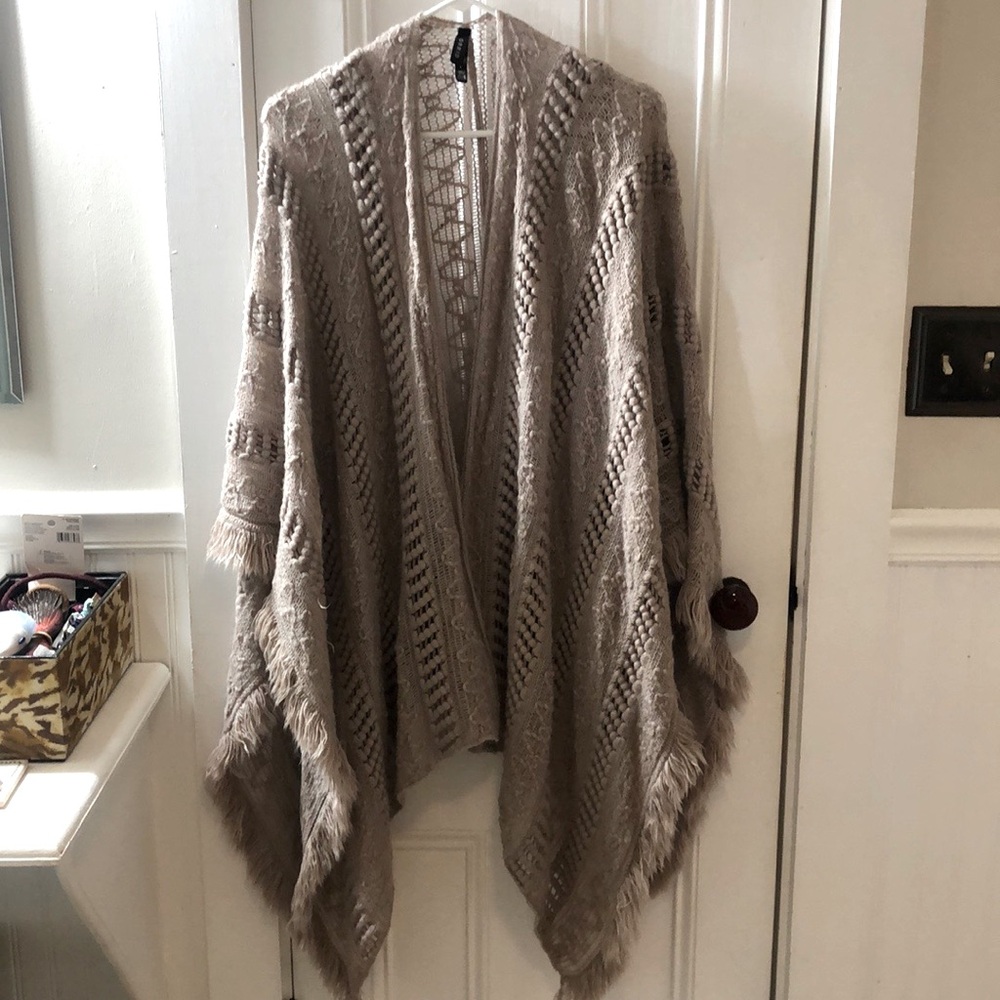 Torrid knit cape